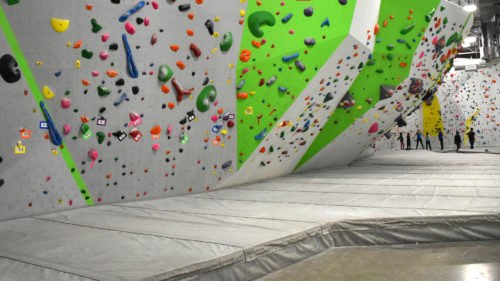 climbing gym