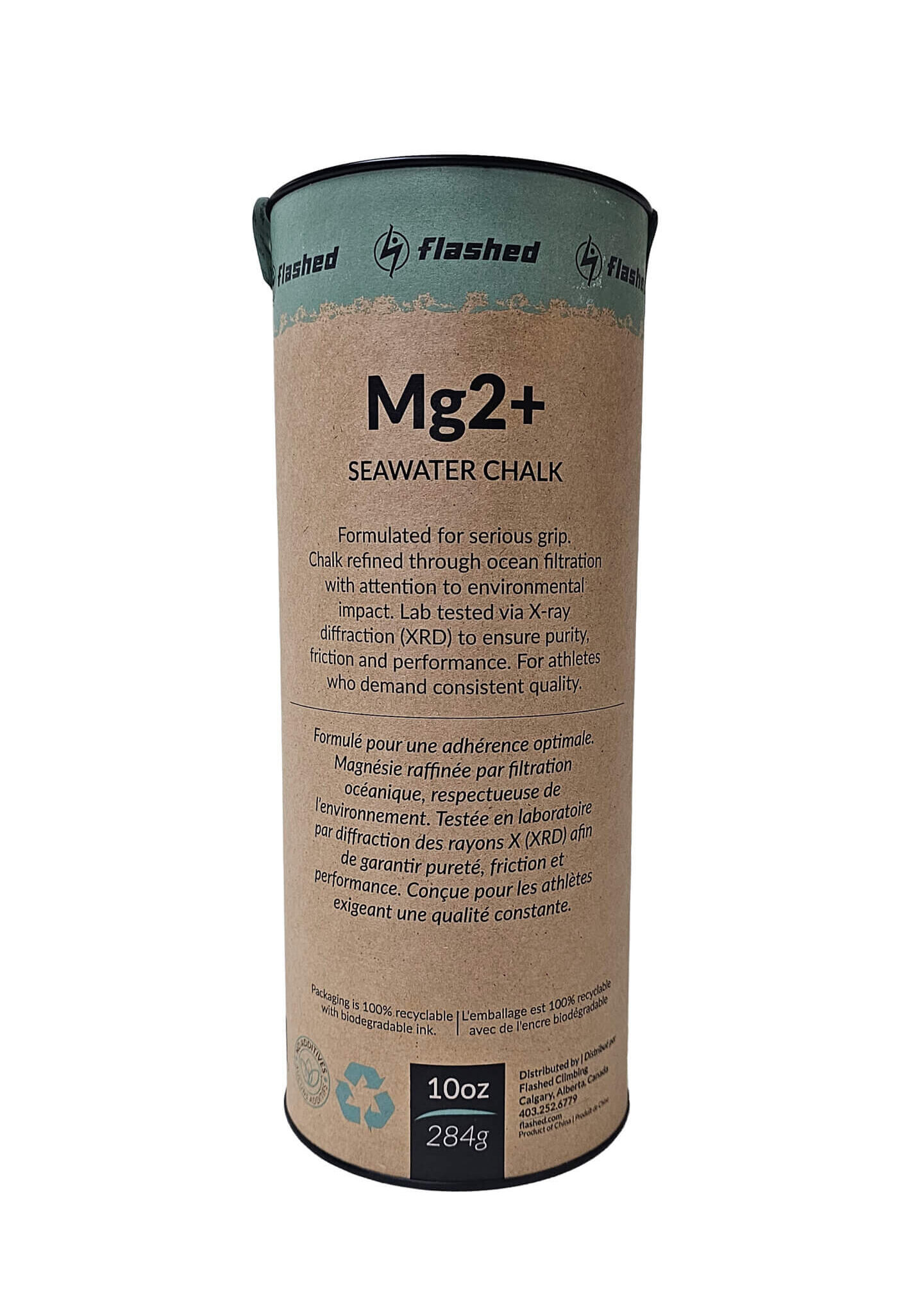 10oz Mg2+ Seawater Chalk - Flashed Climbing