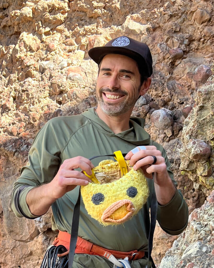 Aaron Stromberg Crash Pad Flashed Climbing