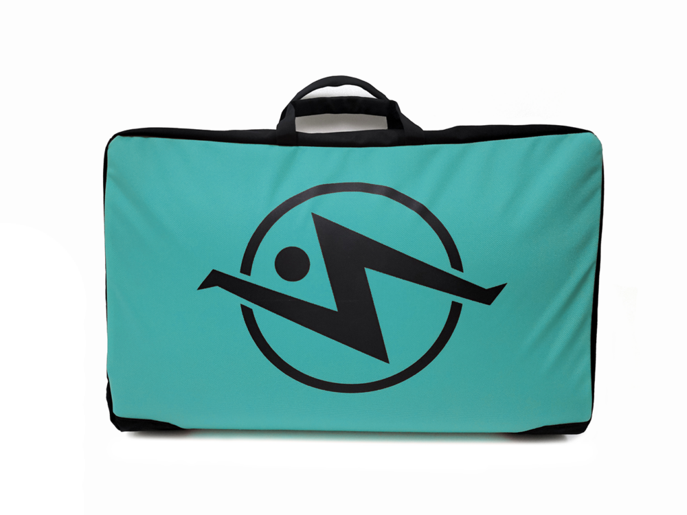 bouldering pad teal