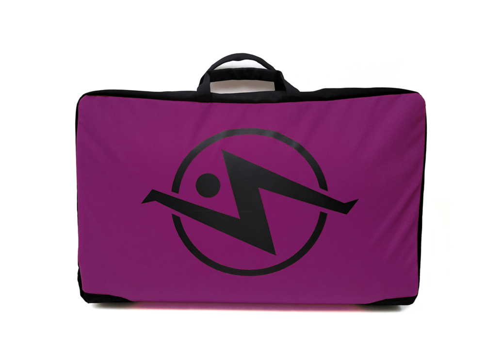 bouldering bag purple