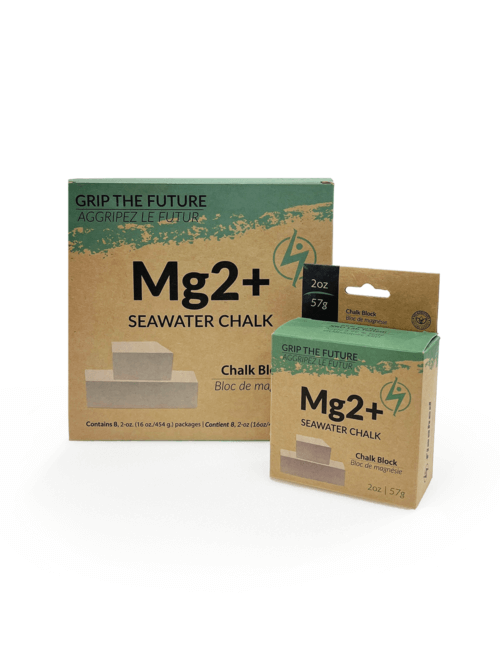 photo of mg2+ seawater chalk blocks