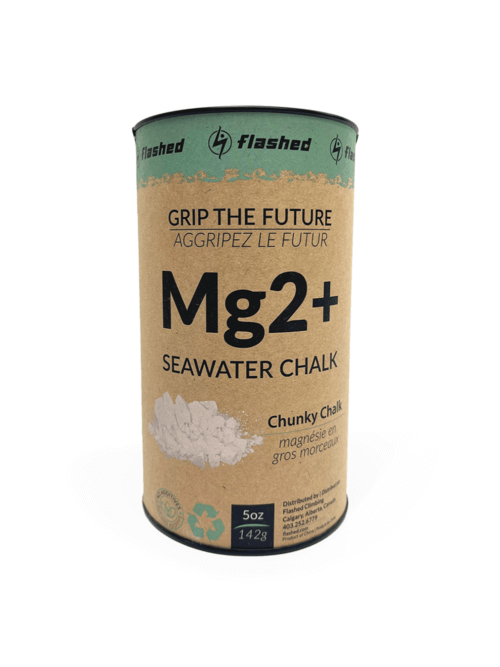 photo of front of mg2+ seawater chalk tube